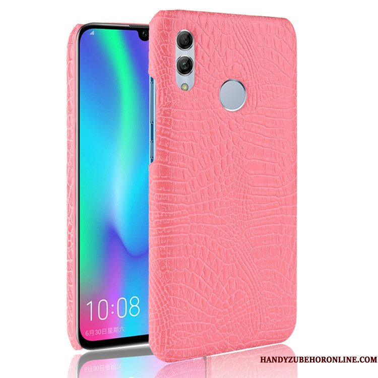 Hoesje Huawei P Smart 2019 Scheppend Anti-fall Groen, Hoes Huawei P Smart 2019 Krokodillenleertelefoon