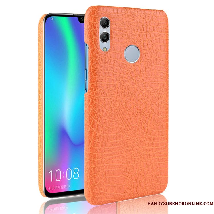 Hoesje Huawei P Smart 2019 Scheppend Anti-fall Groen, Hoes Huawei P Smart 2019 Krokodillenleertelefoon