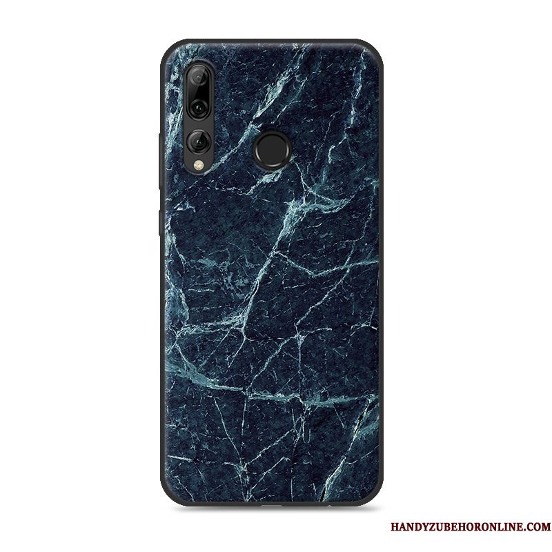 Hoesje Huawei P Smart+ 2019 Scheppend Anti-falltelefoon, Hoes Huawei P Smart+ 2019 Bescherming Trendy Merk Zwart