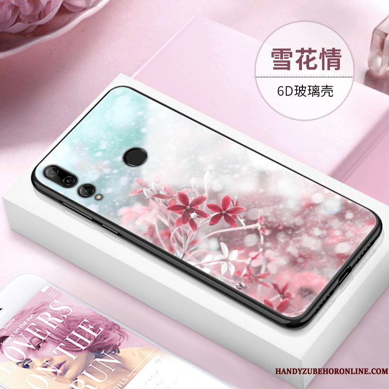 Hoesje Huawei P Smart+ 2019 Scheppend Telefoon Anti-fall, Hoes Huawei P Smart+ 2019 Zakken Persoonlijk Glas