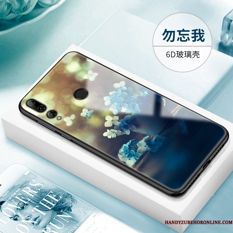 Hoesje Huawei P Smart+ 2019 Scheppend Telefoon Anti-fall, Hoes Huawei P Smart+ 2019 Zakken Persoonlijk Glas