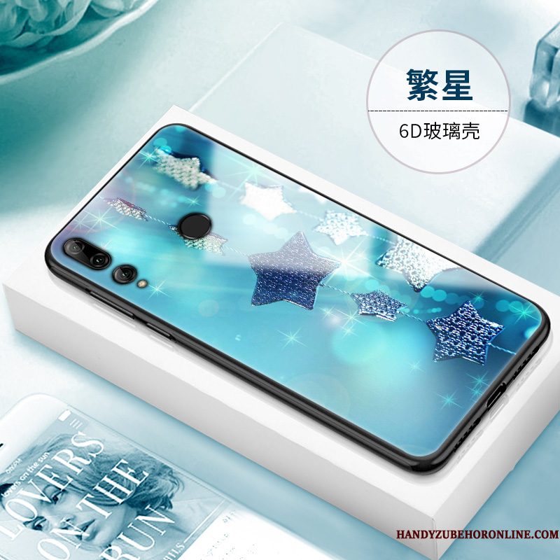 Hoesje Huawei P Smart+ 2019 Scheppend Telefoon Anti-fall, Hoes Huawei P Smart+ 2019 Zakken Persoonlijk Glas