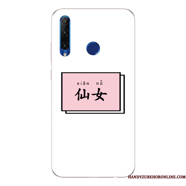 Hoesje Huawei P Smart+ 2019 Siliconen Patroon Anti-fall, Hoes Huawei P Smart+ 2019 Zacht Telefoon