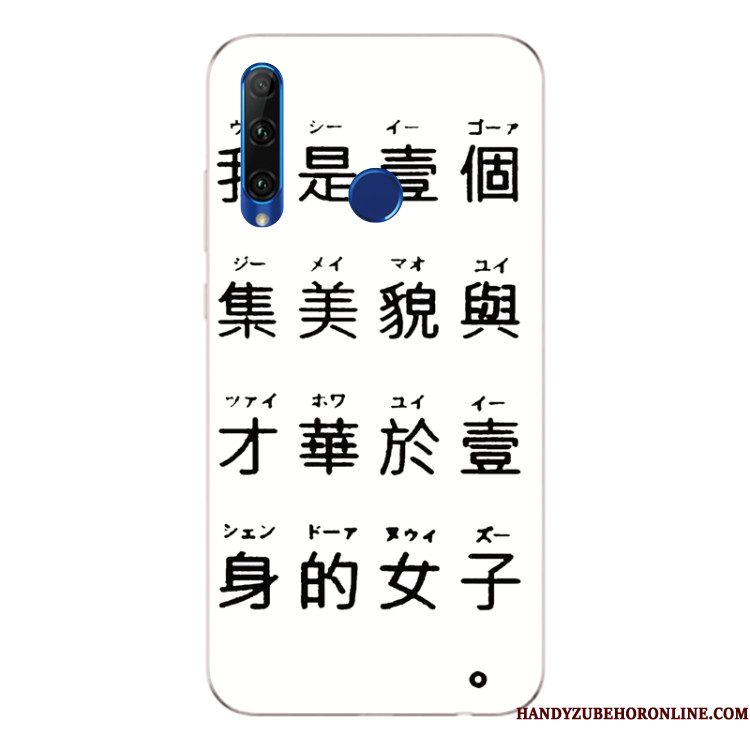 Hoesje Huawei P Smart+ 2019 Siliconen Patroon Anti-fall, Hoes Huawei P Smart+ 2019 Zacht Telefoon
