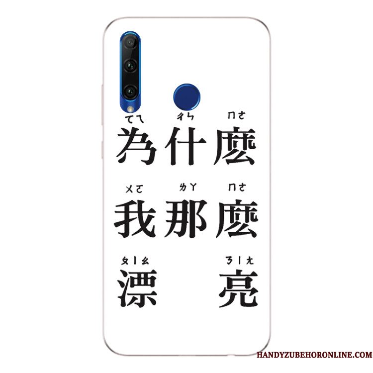 Hoesje Huawei P Smart+ 2019 Siliconen Patroon Anti-fall, Hoes Huawei P Smart+ 2019 Zacht Telefoon