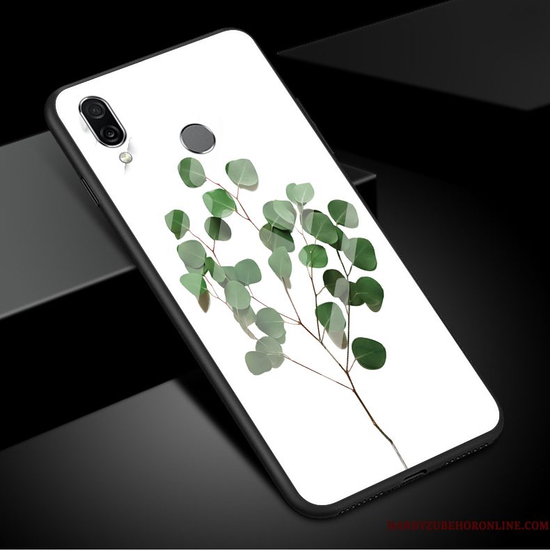 Hoesje Huawei P Smart 2019 Telefoon Glas, Hoes Huawei P Smart 2019 Eenvoudige Elegante