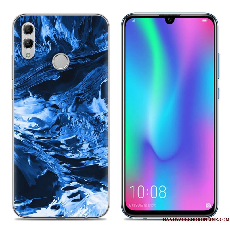 Hoesje Huawei P Smart 2019 Zacht Telefoon Jeugd, Hoes Huawei P Smart 2019 Purper