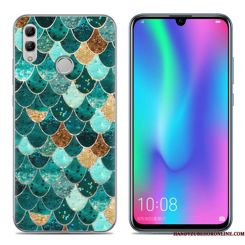 Hoesje Huawei P Smart 2019 Zacht Telefoon Jeugd, Hoes Huawei P Smart 2019 Purper