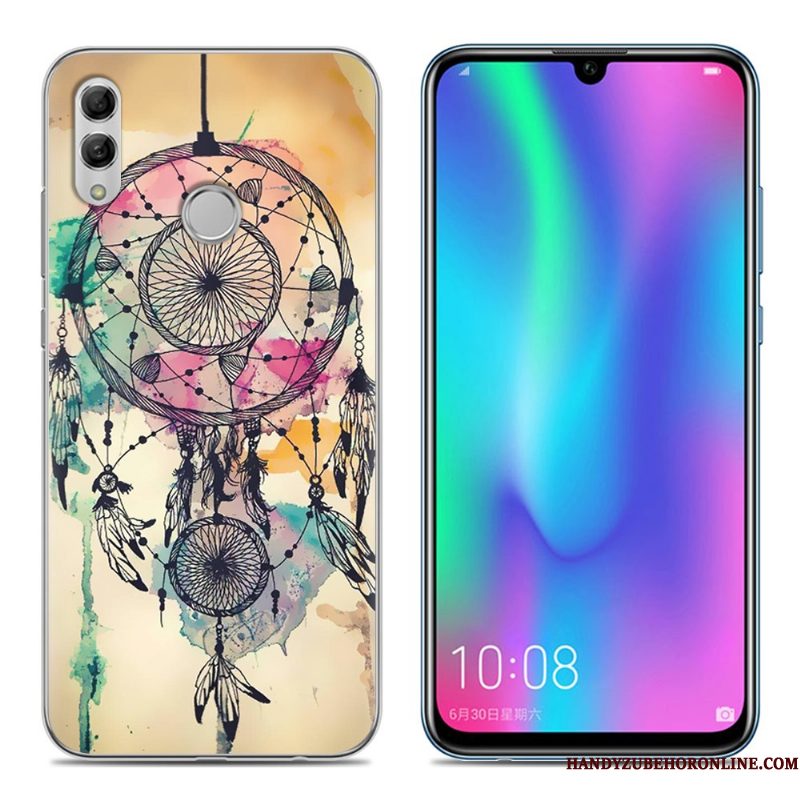 Hoesje Huawei P Smart 2019 Zacht Telefoon Jeugd, Hoes Huawei P Smart 2019 Purper