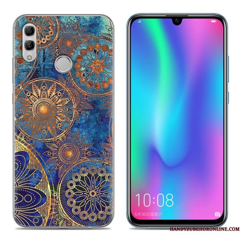 Hoesje Huawei P Smart 2019 Zacht Telefoon Jeugd, Hoes Huawei P Smart 2019 Purper