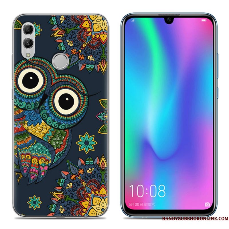 Hoesje Huawei P Smart 2019 Zacht Telefoon Jeugd, Hoes Huawei P Smart 2019 Purper