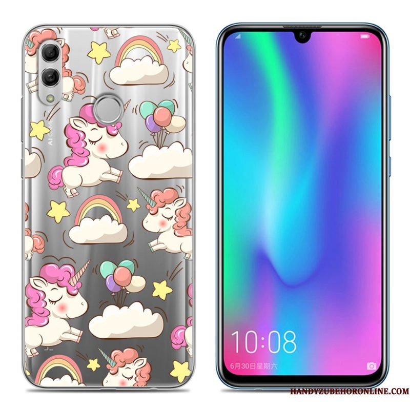 Hoesje Huawei P Smart 2019 Zacht Telefoon Jeugd, Hoes Huawei P Smart 2019 Purper