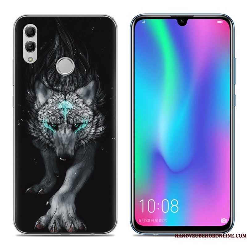 Hoesje Huawei P Smart 2019 Zacht Telefoon Jeugd, Hoes Huawei P Smart 2019 Purper