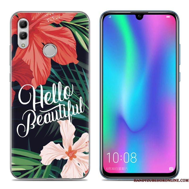 Hoesje Huawei P Smart 2019 Zacht Telefoon Jeugd, Hoes Huawei P Smart 2019 Purper