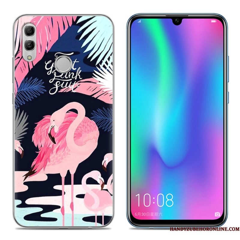 Hoesje Huawei P Smart 2019 Zacht Telefoon Jeugd, Hoes Huawei P Smart 2019 Purper