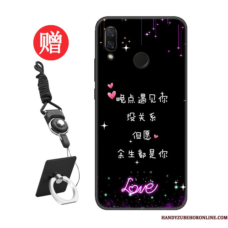 Hoesje Huawei P Smart 2019 Zakken Goud Patroon, Hoes Huawei P Smart 2019 Bescherming Trendy Merktelefoon