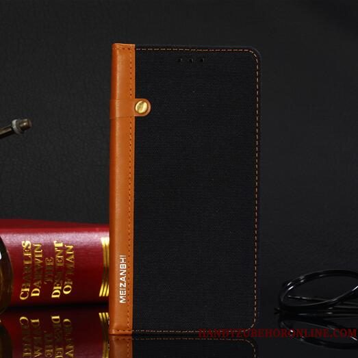 Hoesje Huawei P Smart+ Folio Eenvoudige Grijs, Hoes Huawei P Smart+ Siliconen Loverstelefoon