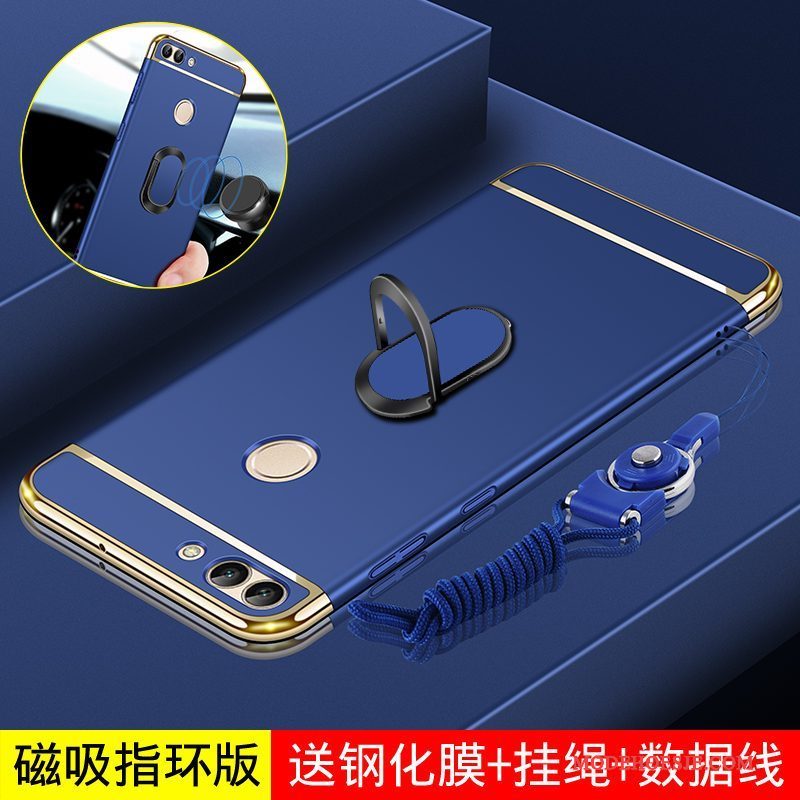Hoesje Huawei P Smart Scheppend Anti-fall Hard, Hoes Huawei P Smart Roze Magnetisch