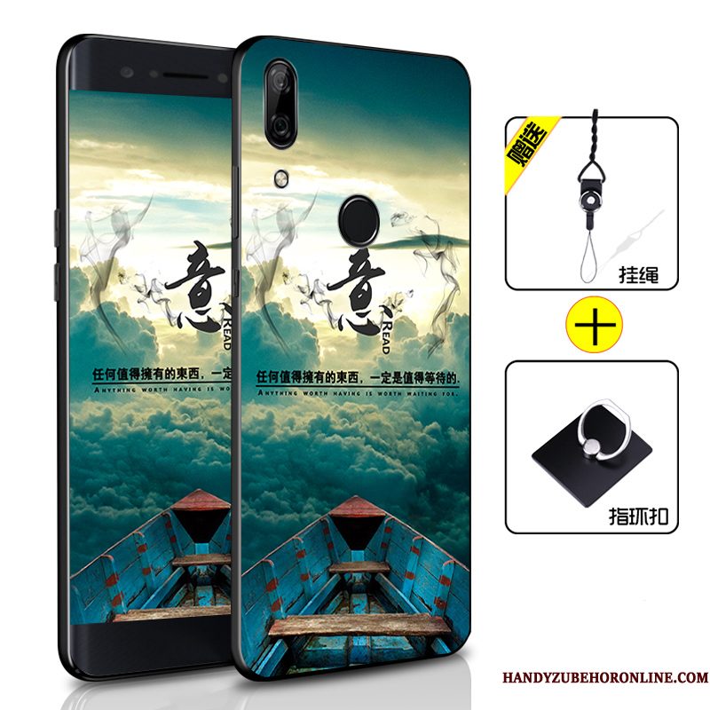 Hoesje Huawei P Smart Z Bescherming Zwart Anti-fall, Hoes Huawei P Smart Z Zakken Telefoon