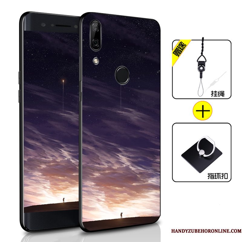 Hoesje Huawei P Smart Z Bescherming Zwart Anti-fall, Hoes Huawei P Smart Z Zakken Telefoon