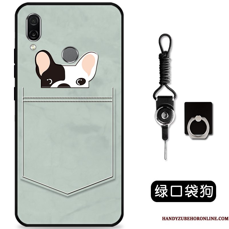 Hoesje Huawei P Smart Z Siliconen Zoet Hanger, Hoes Huawei P Smart Z Zacht Rozetelefoon