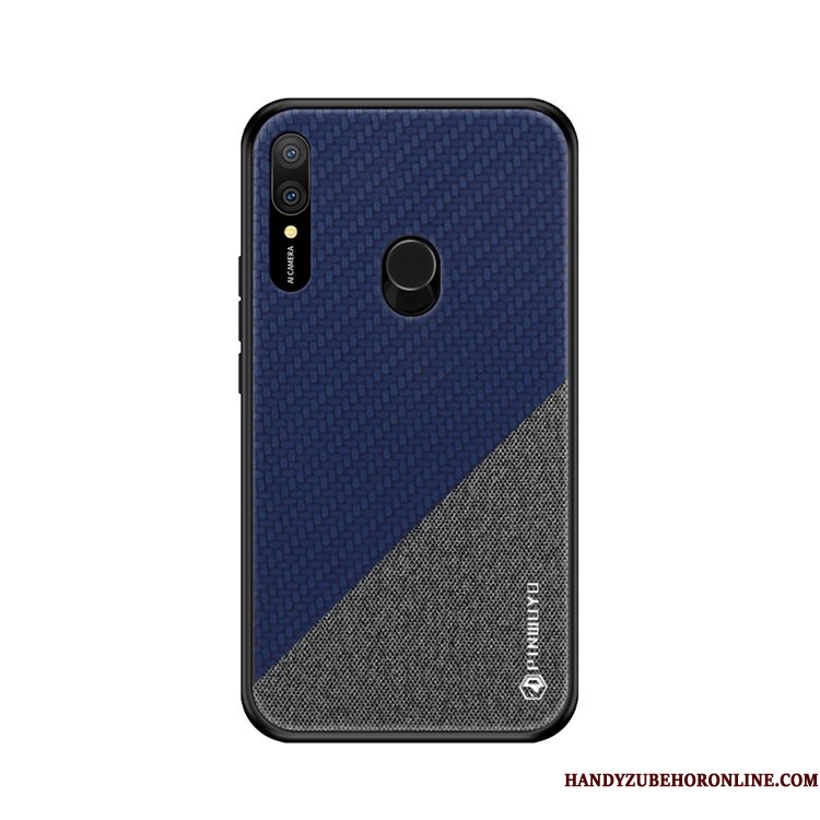 Hoesje Huawei P Smart Z Zakken Donkerblauwtelefoon, Hoes Huawei P Smart Z Persoonlijk Doek