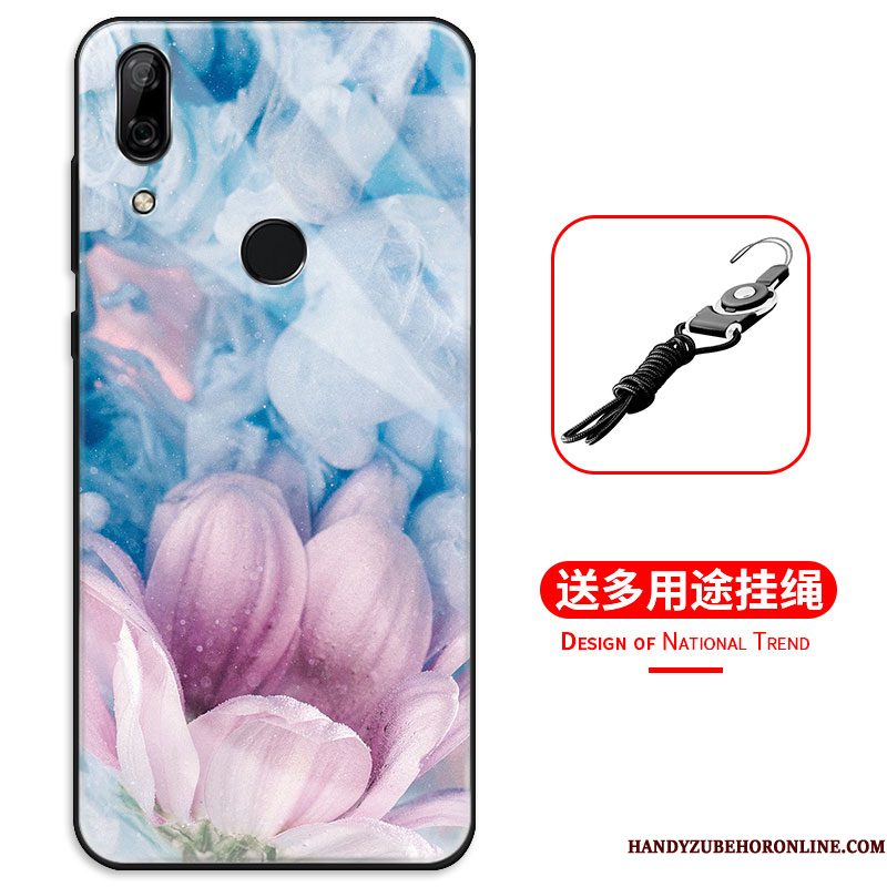 Hoesje Huawei P Smart Z Zakken Skärmskyddtelefoon, Hoes Huawei P Smart Z Bescherming Persoonlijk Bloemen