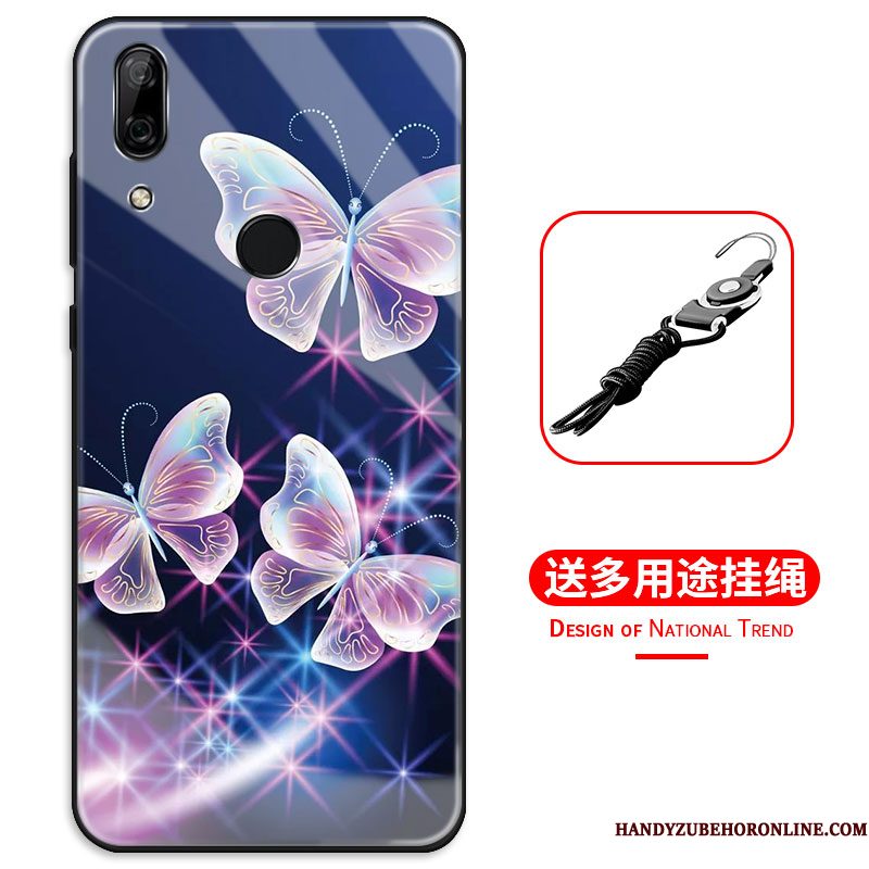 Hoesje Huawei P Smart Z Zakken Skärmskyddtelefoon, Hoes Huawei P Smart Z Bescherming Persoonlijk Bloemen