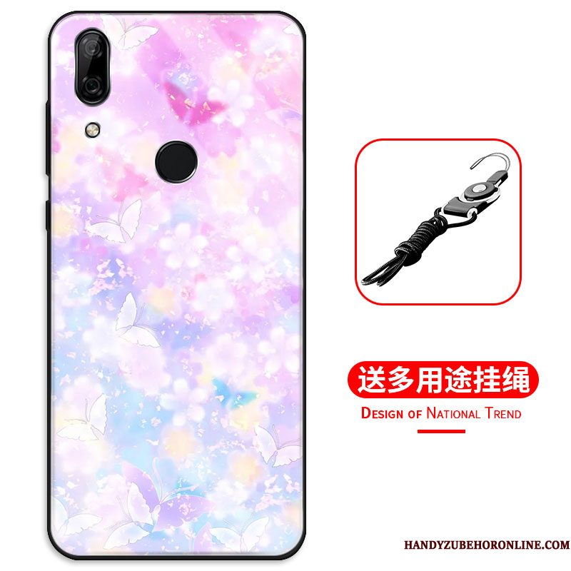 Hoesje Huawei P Smart Z Zakken Skärmskyddtelefoon, Hoes Huawei P Smart Z Bescherming Persoonlijk Bloemen