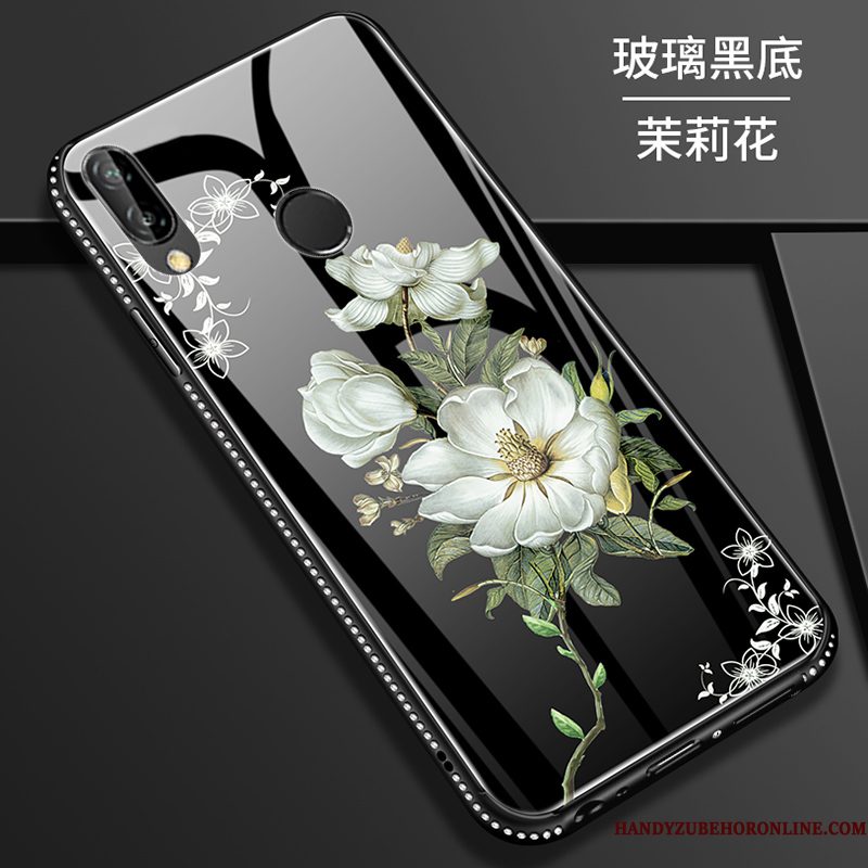 Hoesje Huawei P Smart+ Zacht Telefoon Persoonlijk, Hoes Huawei P Smart+ Siliconen Hard Spiegel