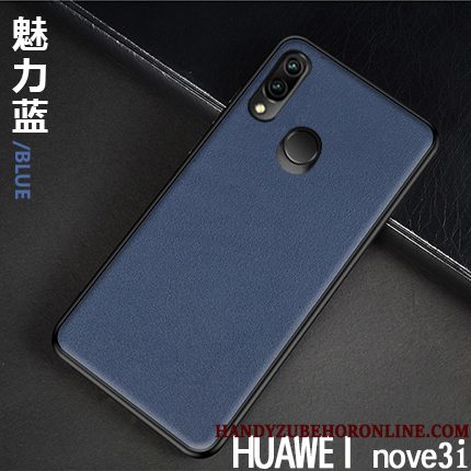 Hoesje Huawei P Smart+ Zakken Kwaliteit Nieuw, Hoes Huawei P Smart+ Leer Duntelefoon