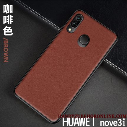 Hoesje Huawei P Smart+ Zakken Kwaliteit Nieuw, Hoes Huawei P Smart+ Leer Duntelefoon