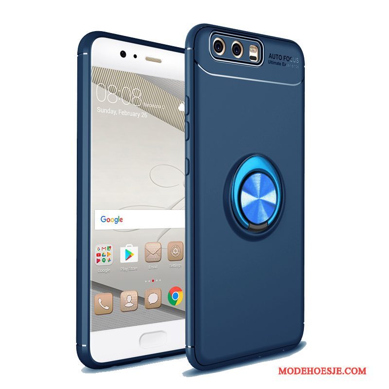 Hoesje Huawei P10 Bescherming Persoonlijk Anti-fall, Hoes Huawei P10 Siliconen Blauwtelefoon