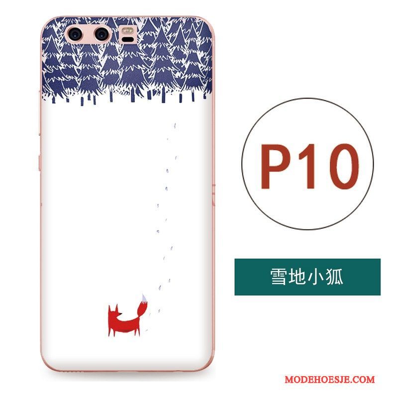 Hoesje Huawei P10 Bescherming Telefoon Chinese Stijl, Hoes Huawei P10 Siliconen Kunst Hanger