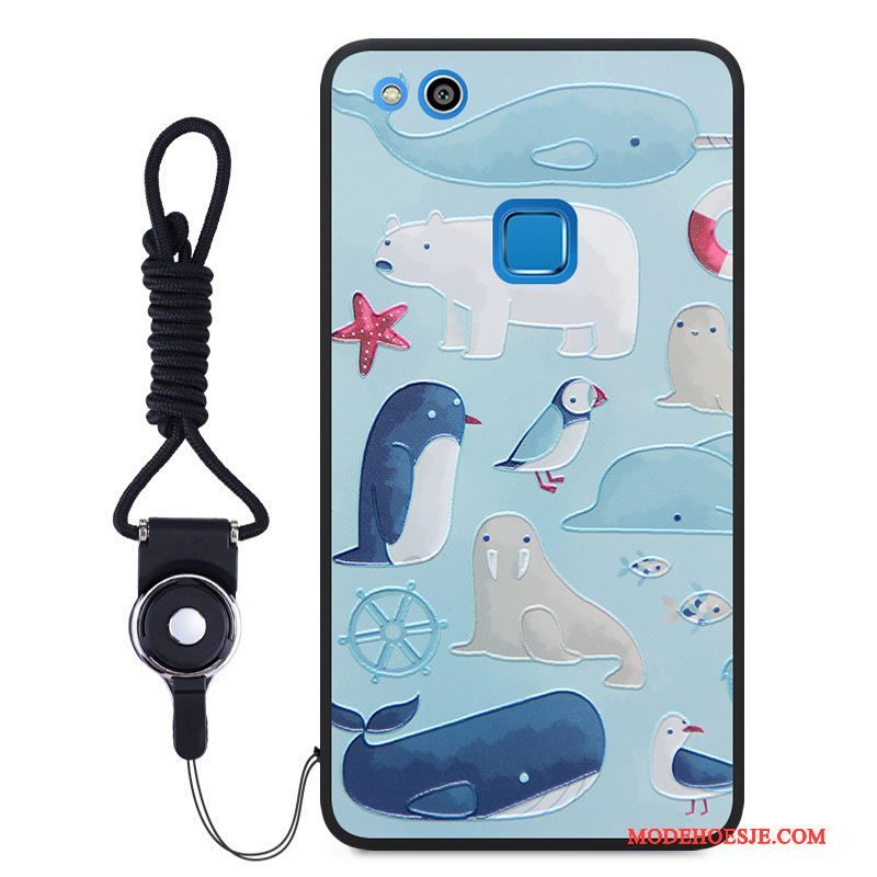 Hoesje Huawei P10 Lite Kleur Jeugdtelefoon, Hoes Huawei P10 Lite Bescherming Hanger Kleur