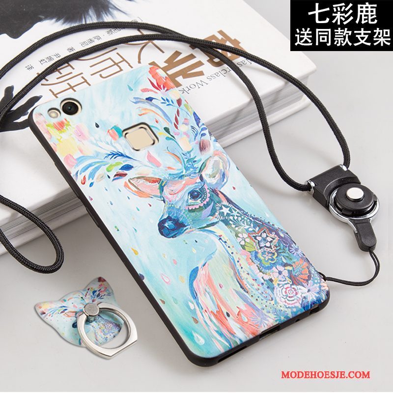 Hoesje Huawei P10 Lite Reliëf Hanger Jeugd, Hoes Huawei P10 Lite Geschilderd Trendtelefoon