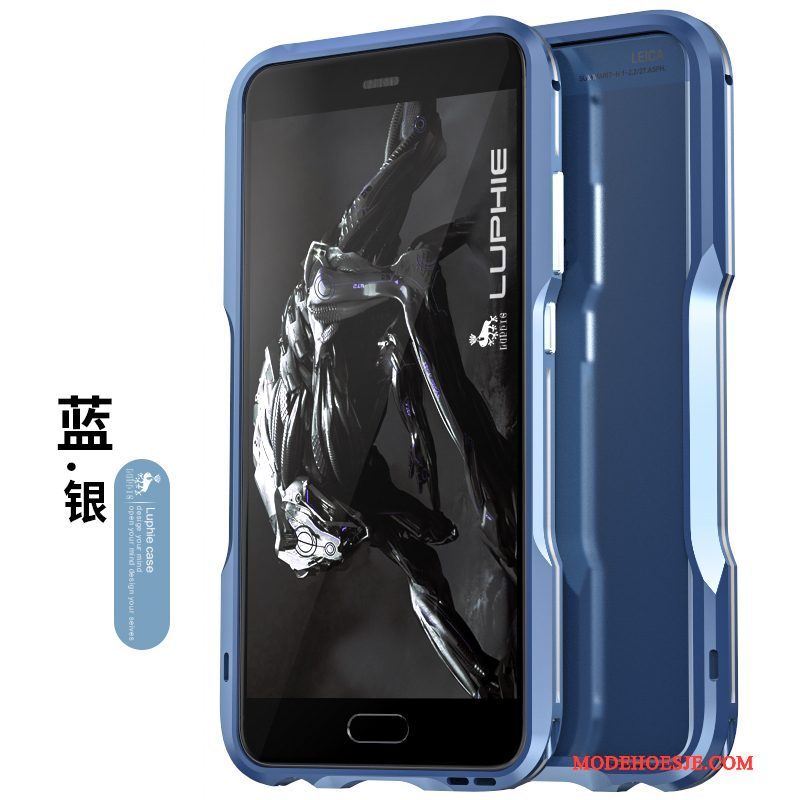 Hoesje Huawei P10 Metaal Telefoon Blauw, Hoes Huawei P10 Scheppend Omlijsting Persoonlijk