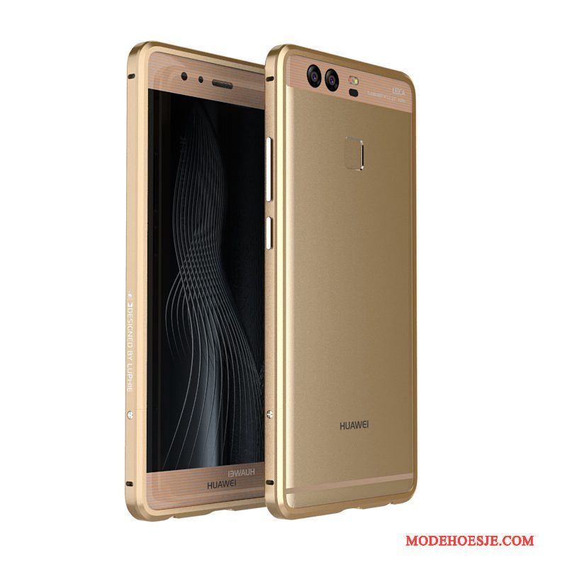 Hoesje Huawei P10 Metaal Telefoon Nieuw, Hoes Huawei P10 Bescherming Zilver Trend