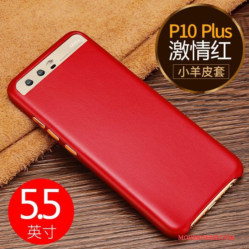 Hoesje Huawei P10 Plus Leer Telefoon Trend, Hoes Huawei P10 Plus Bescherming Hoge Kwaliteit Bedrijf