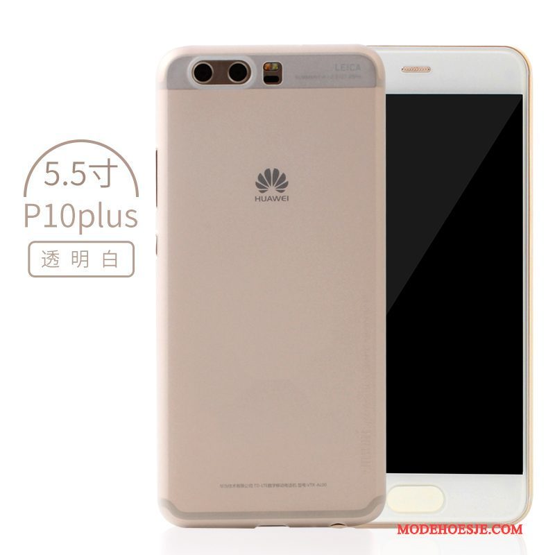 Hoesje Huawei P10 Plus Scheppend Duntelefoon, Hoes Huawei P10 Plus Zakken Hard Groen