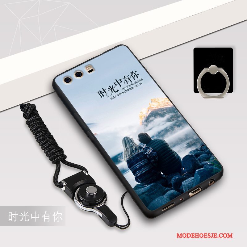 Hoesje Huawei P10 Plus Siliconen Anti-falltelefoon, Hoes Huawei P10 Plus Bescherming Persoonlijk Wit