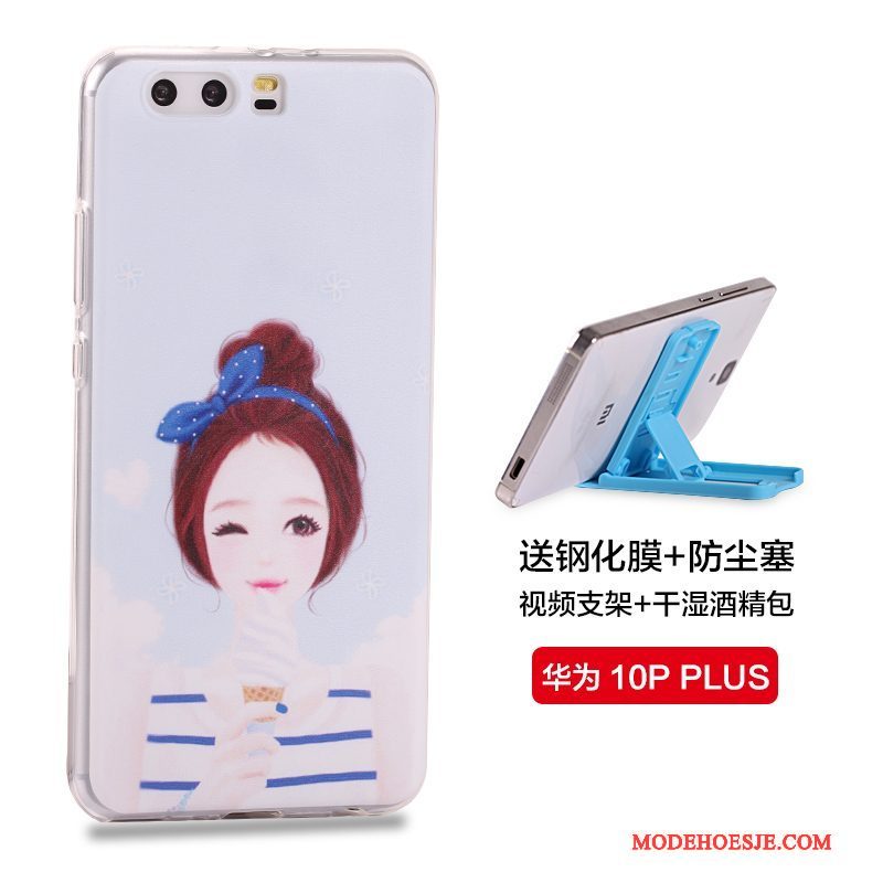 Hoesje Huawei P10 Plus Siliconen Pas Anti-fall, Hoes Huawei P10 Plus Kleur Persoonlijktelefoon