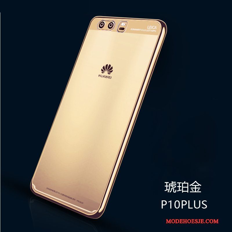 Hoesje Huawei P10 Plus Zacht Duntelefoon, Hoes Huawei P10 Plus Bescherming Trend Doorzichtig