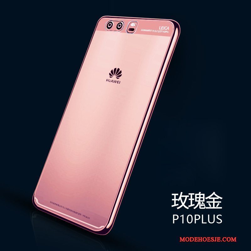 Hoesje Huawei P10 Plus Zacht Duntelefoon, Hoes Huawei P10 Plus Bescherming Trend Doorzichtig