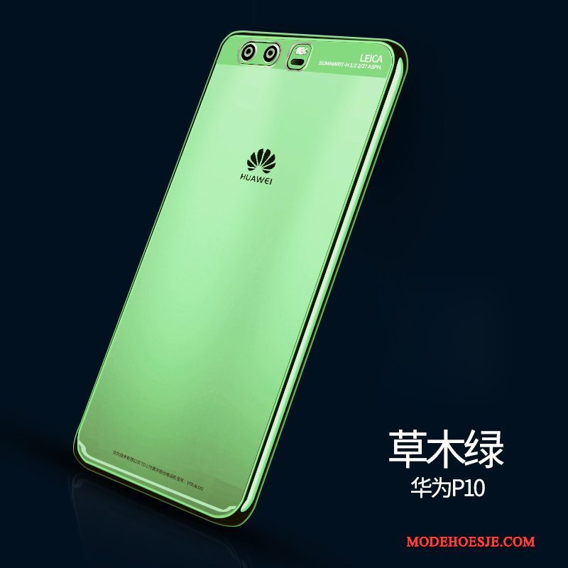 Hoesje Huawei P10 Plus Zacht Duntelefoon, Hoes Huawei P10 Plus Bescherming Trend Doorzichtig