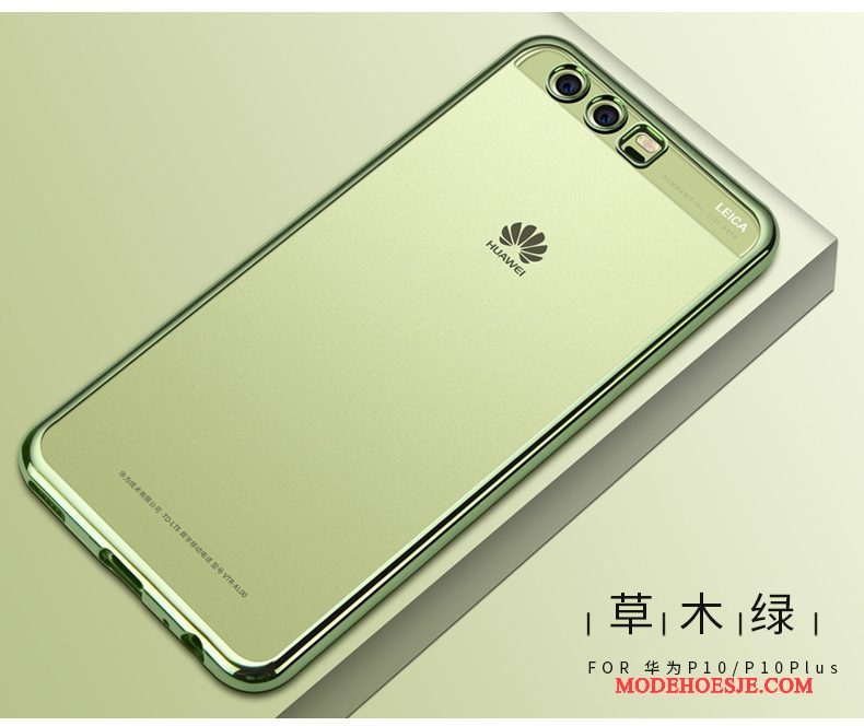 Hoesje Huawei P10 Plus Zacht Telefoon Dun, Hoes Huawei P10 Plus Bescherming Doorzichtig