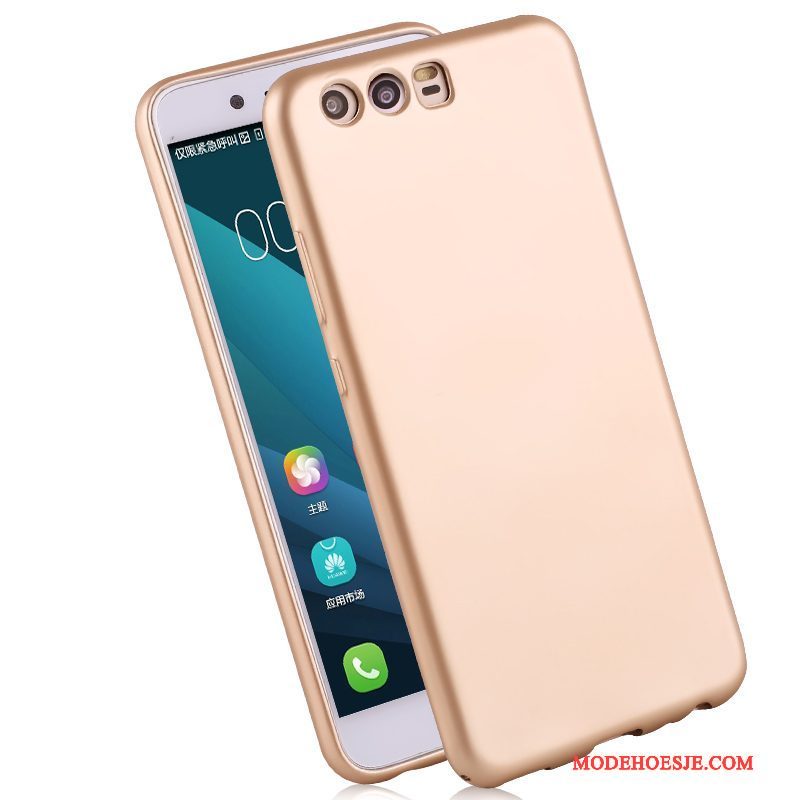 Hoesje Huawei P10 Plus Zakken Hanger Pu, Hoes Huawei P10 Plus Bescherming Telefoon Rood