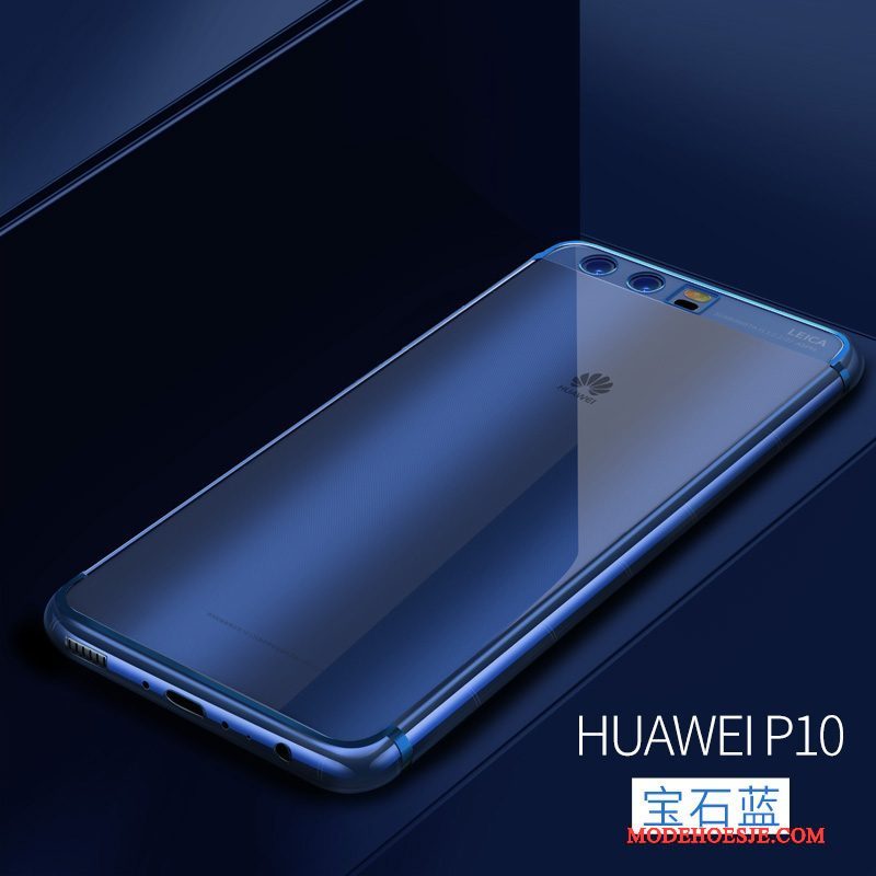 Hoesje Huawei P10 Siliconen Duntelefoon, Hoes Huawei P10 Zakken Persoonlijk Doorzichtig