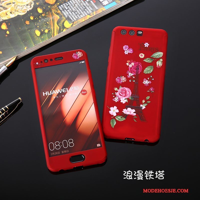 Hoesje Huawei P10 Zakken Putelefoon, Hoes Huawei P10 Bescherming Hard Roze