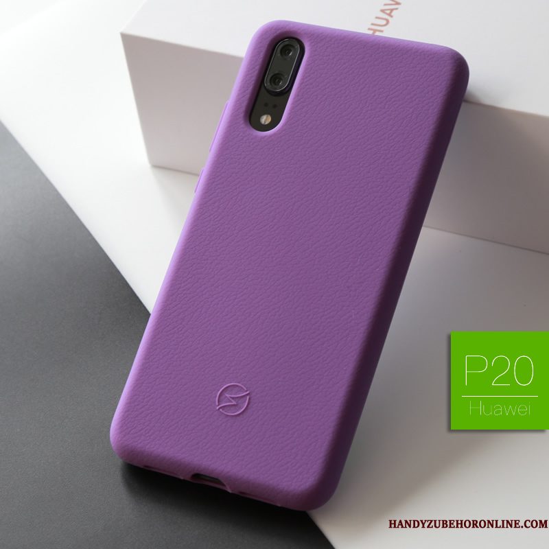 Hoesje Huawei P20 Bescherming Telefoon Anti-fall, Hoes Huawei P20 Zacht Doek Dikke